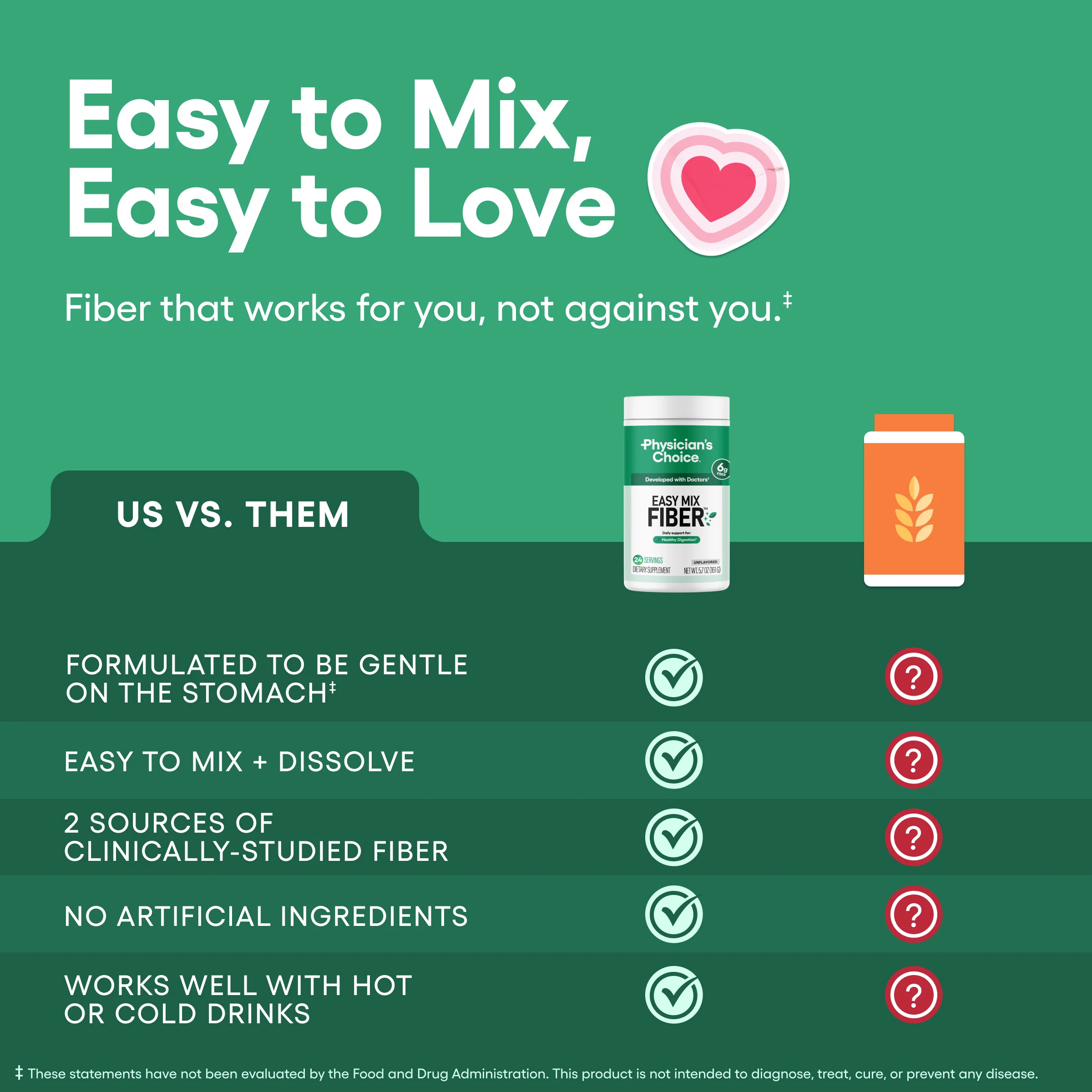 Easy Mix Fiber - Unflavored - Image 5
