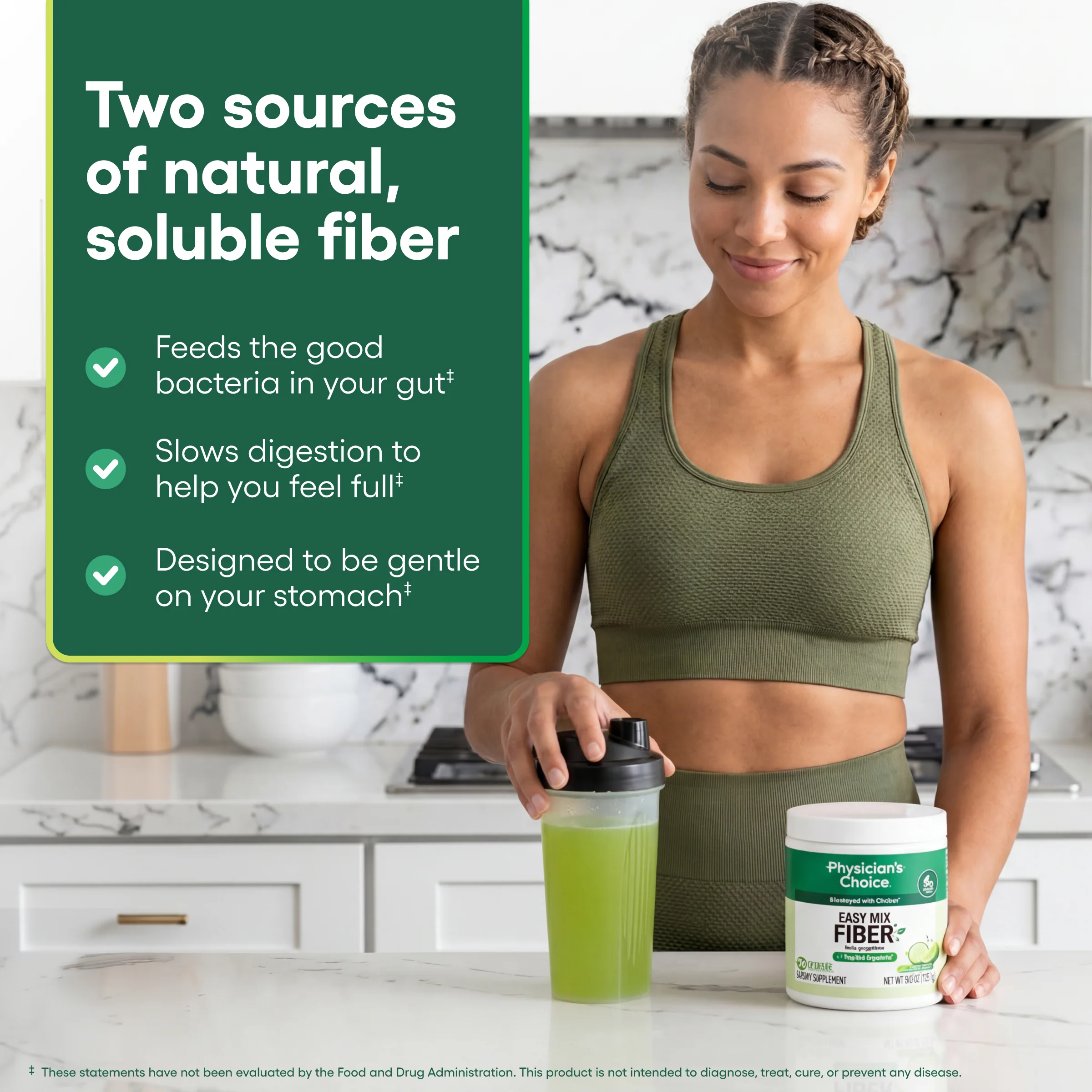 Easy Mix Fiber - Cucumber Lime - Image 4