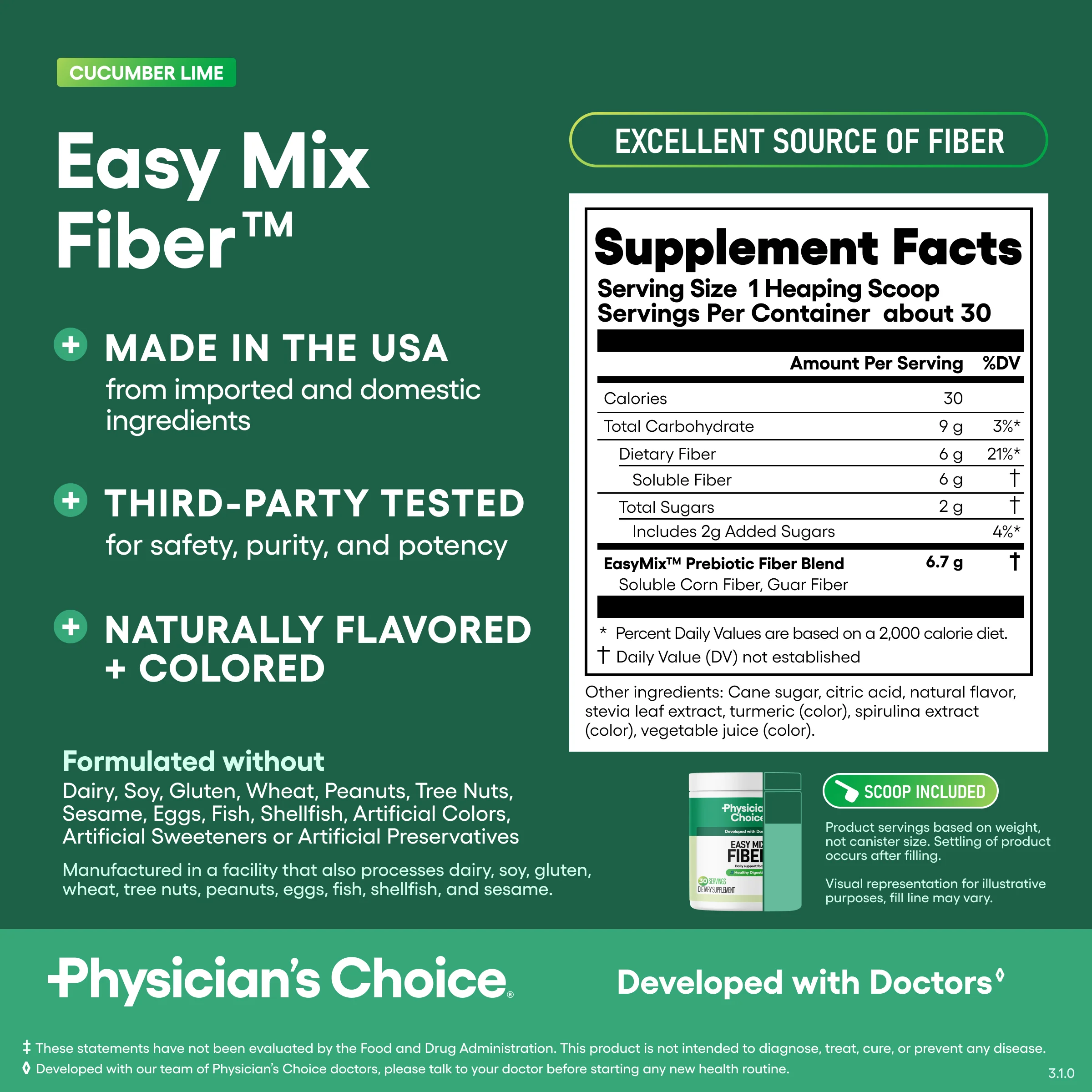 Easy Mix Fiber - Cucumber Lime - Image 6